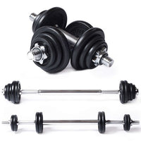 Tunturi Halterset – 20 kg, gietijzer – foto 1 van 4