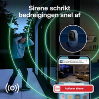 Arlo Essential 3 HD PTZ beveiligingscamera – binnen, wit – foto 4 van 4