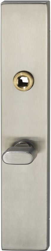 Impresso shield WC63/8 - square - concealed - stainless steel 41 x 226 x 10 mm
