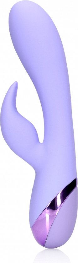 Loveline LOVE002PUR Rabbit vibrator – siliconen, Ø 3,5 cm – foto 2 van 4