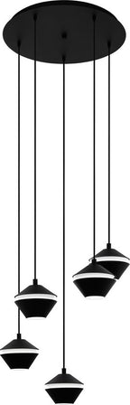 EGLO Perpigo Hanglamp – 3× GU10 LED, Ø 55,5 cm – foto 1 van 4