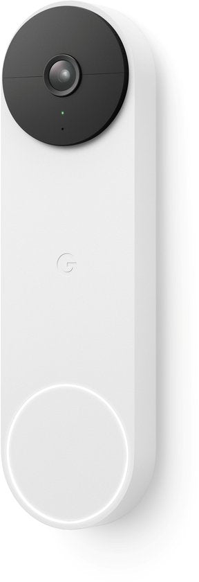 Google Nest Doorbell Videodeurbel – batterij of 2-draads, Google Assistant – foto 1 van 4