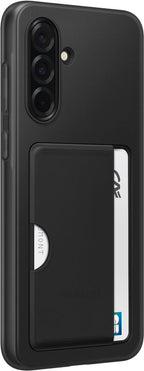 Samsung Galaxy A36 hoesje met card slot – TPU, zwart – foto 1 van 4
