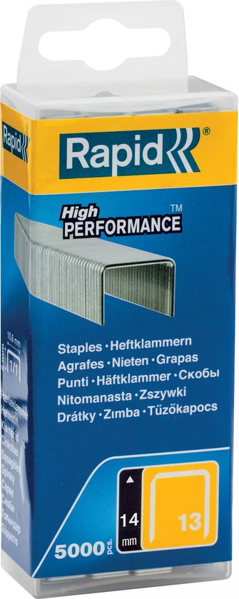 Rapid Nr. 13 fijndraadnieten 14 mm (5000 stuks) – voor textiel – foto 1 van 2