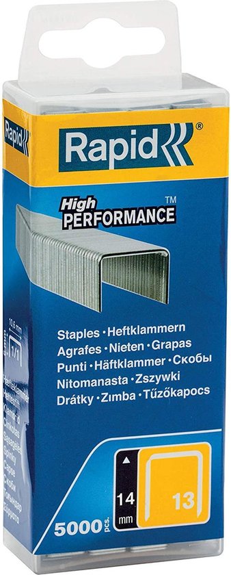 Rapid Nr. 13 fijndraadnieten 14 mm (5000 stuks) – voor textiel – foto 2 van 2