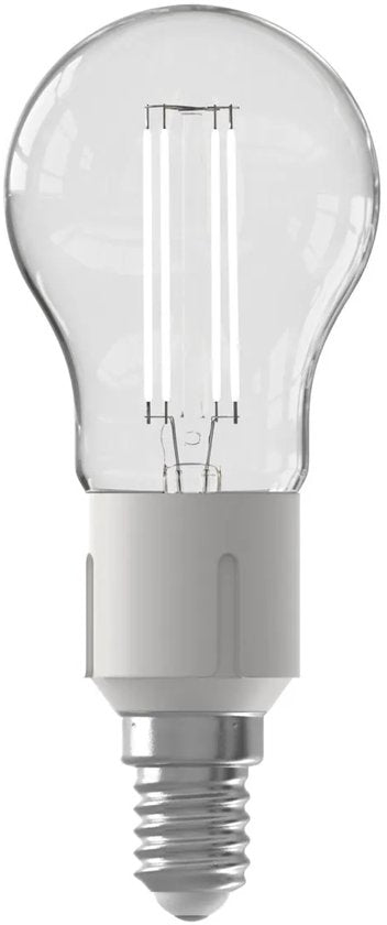Calex Slimme Lamp - Wifi LED Filament Verlichting - E14 - Smart Lichtbron Helder - Dimbaar - Warm Wit licht - 4,5W
