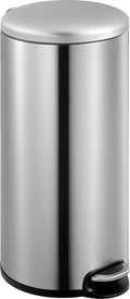 EKO - Maggey pedaalemmer 30 liter - Stainless steel Polypropyleen - mat RVS - Prullenbak