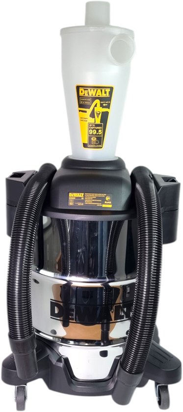 DeWalt DXVCS003 Voorafscheider – roestvrij staal, 34 L – foto 1 van 4