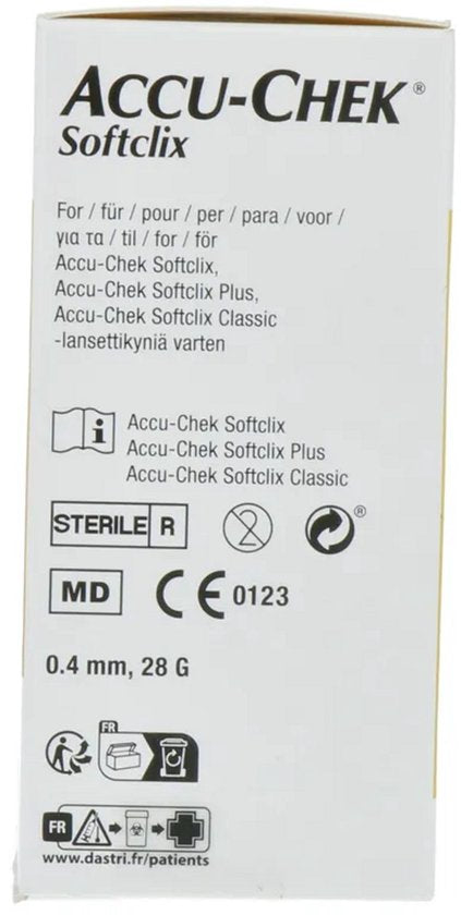 Accu-Check Softclix Lancetten - 200 stuks