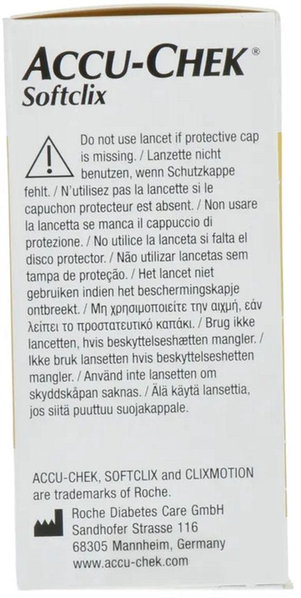 Accu-Chek Softclix Lancetten 200 stuks – voor bloedglucosemeting – foto 3 van 4