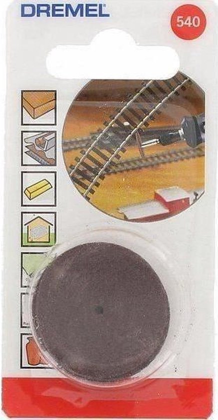 Dremel 540 snijschijf op as 32 mm – 5 stuks, schachtdiameter 3,2 mm – foto 2 van 3