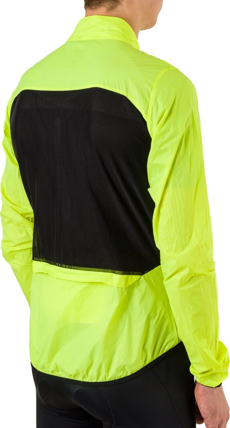 AGU Essential Windjack heren – winddicht en waterafstotend, geel S – foto 4 van 4