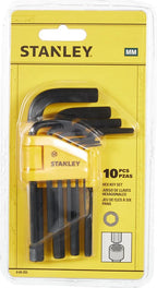 Stanley Stiftsleutelset 10-delig – 1,5–10 mm, chroom-vanadiumstaal – foto 4 van 4