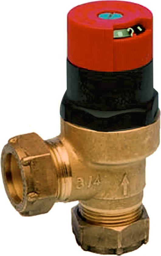 Honeywell Ultraline Overstortventiel met draadkoppeling 22mm knel