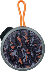 Bigben Nano Party portable Bluetooth speaker – camo oranje, 3 uur accu – foto 2 van 4