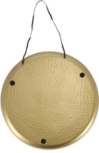 Gusta Wand-decoratieschaal – Ø 38 cm, goud aluminium – foto 2 van 4