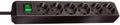 Brennenstuhl Eco-Line with switch 6-way black 1.5m H05VV-F 3G1.5