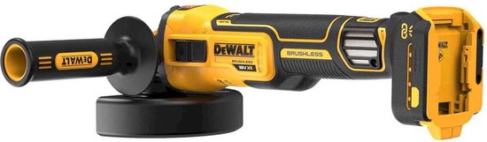 DeWALT DCG409VSN accu haakse slijper 125 mm – 18 V, brushless – foto 2 van 4