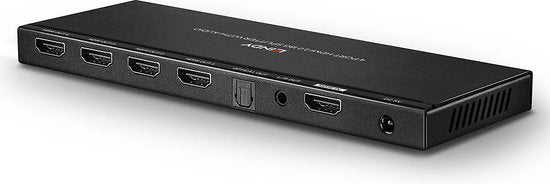 LINDY 38231 HDMI-splitter 4 poorten – 4096 × 2160 pixels, zwart – foto 3 van 4