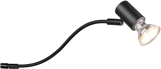 TRIO Leuchten Giada - Wall Lamp - IP44 - GU10 - Matte Black