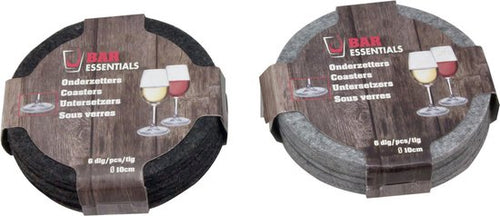 Onderzetters Ø 10 cm - 12 Stuks