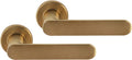 Differnz | Eindhoven door handle | round rosette | gold