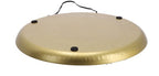 Gusta Wand-decoratieschaal – Ø 38 cm, goud aluminium – foto 3 van 4