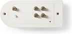 Nedis SAMP41140WT CATV-versterker – 23 dB, 4 uitgangen – foto 1 van 4