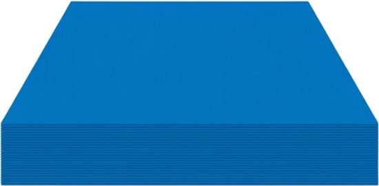 Kangaro Fotokarton - 50x70cm - 300 gram - donkerblauw - pak 25 vel - K-0045-536
