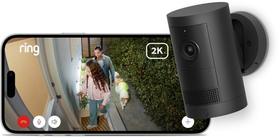 Ring Outdoor Camera Plus Buitencamera – 2K video, op batterij – foto 2 van 4