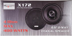 Excalibur X172 Speakerset – zwart, 39,1 × 18 cm – foto 2 van 2