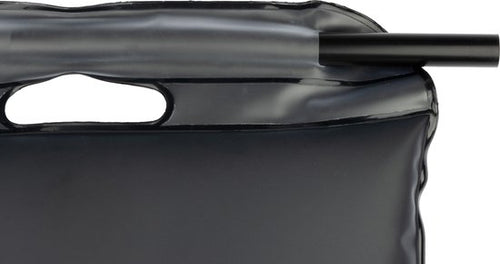 Abbey Camp - Solar Camping Shower - 20 Liters - Incl. Thermometer - Black
