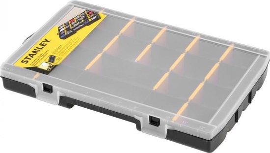 Stanley STST81681-1 Essential Organizer – 22 vakjes, uitneembare schotten – foto 2 van 4