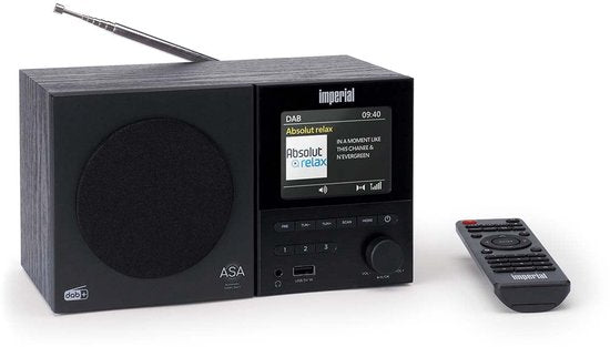 Imperial DABMAN-120BK DAB+ FM radio – Bluetooth 5.3, USB – foto 4 van 4
