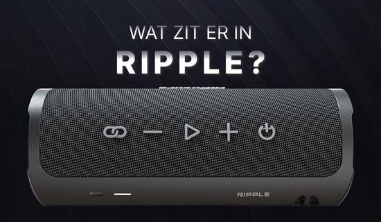 HiFuture Ripple Draagbare luidspreker – Bluetooth 5.3, IPX7 waterbestendig – foto 3 van 4