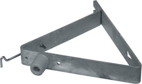 GB door catch bracket 45° - with buffer - 275 x 250 mm - heavy duty version