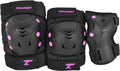 Tempish – Taky – Skate Protection – 3-pack – Adults – Pink – Complete Set for Skating – Size L