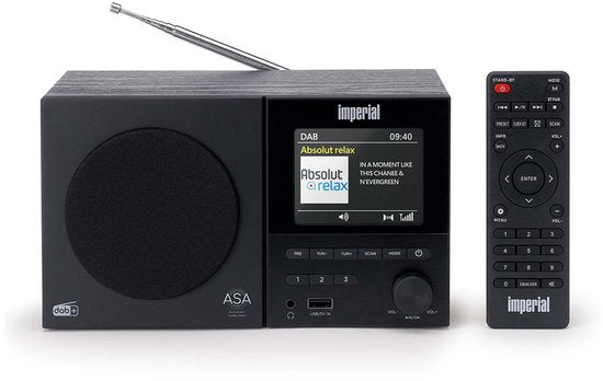 Imperial DABMAN-120BK DAB+ FM radio – Bluetooth 5.3, USB – foto 2 van 4