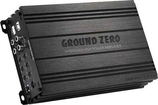 Ground Zero GZHA MINI FOUR 24V Autoversterker – 4-kanaals, 640 W – foto 1 van 4