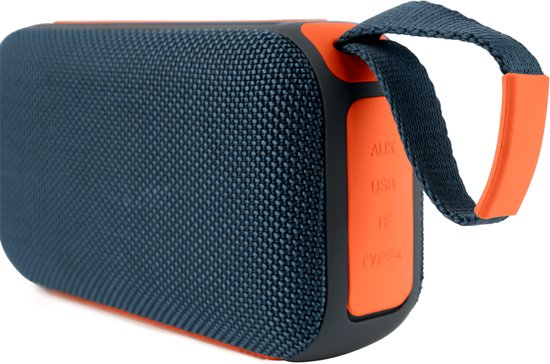 BIGBEN PARTY - PARTY SPEAKER BLUETOOTH SPORT - BLAUW / ORANJE
