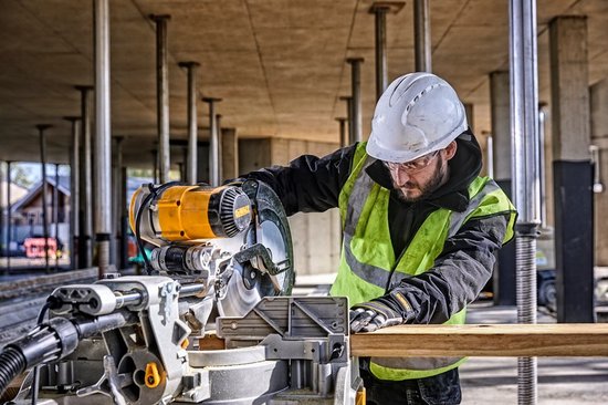 DeWalt DWS780 Afkort- en verstekzaagmachine – 1675 W, Ø 305 mm