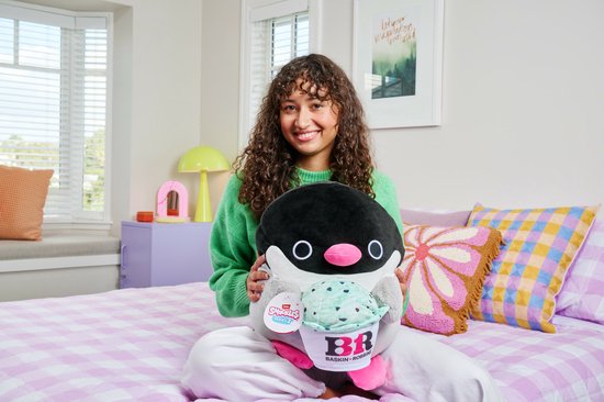 Snackles Garnaal Lily met Pringles knuffel – 38 cm, pluche – foto 2 van 4