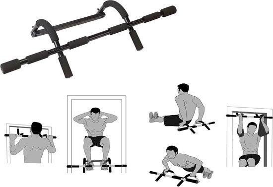 RS Sports Doorway Chinningbar deluxe – voor deurkozijn, tot 110 kg – foto 1 van 4
