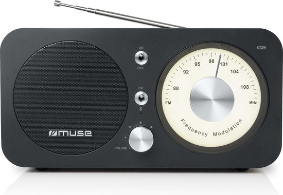 Muse M-095BT Klassieke radio – bluetooth, FM-radio met analoge tuner – foto 1 van 4