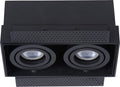 Lucide TRIMLESS - Inbouwspot - 2xGU10 - Zwart