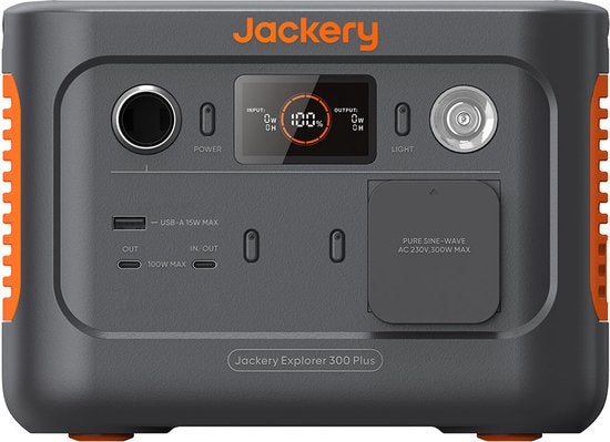 Jackery Explorer 300 Plus draagbare powerstation – 300 W, 288 Wh – foto 1 van 4