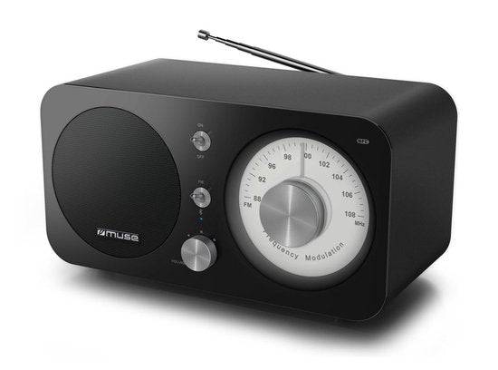 Muse M-095BT Klassieke radio – bluetooth, FM-radio met analoge tuner – foto 2 van 4