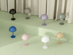 Nordlux Ellen Mini tafellamp – 1× E14, blauw metaal – foto 3 van 4