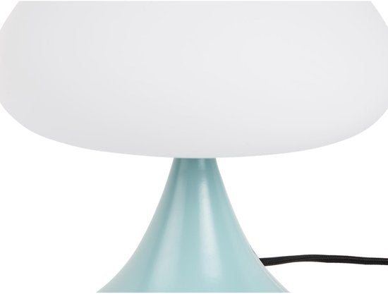 Leitmotiv Hongo tafellamp – Ø 20 cm, mistig blauw glas – foto 2 van 4
