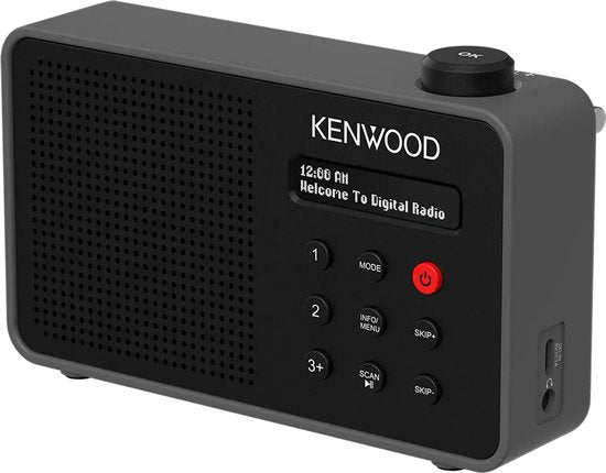 Kenwood CR-M25DAB Draagbare DAB+ radio – Bluetooth 5.3, 7 uur accu – foto 2 van 4